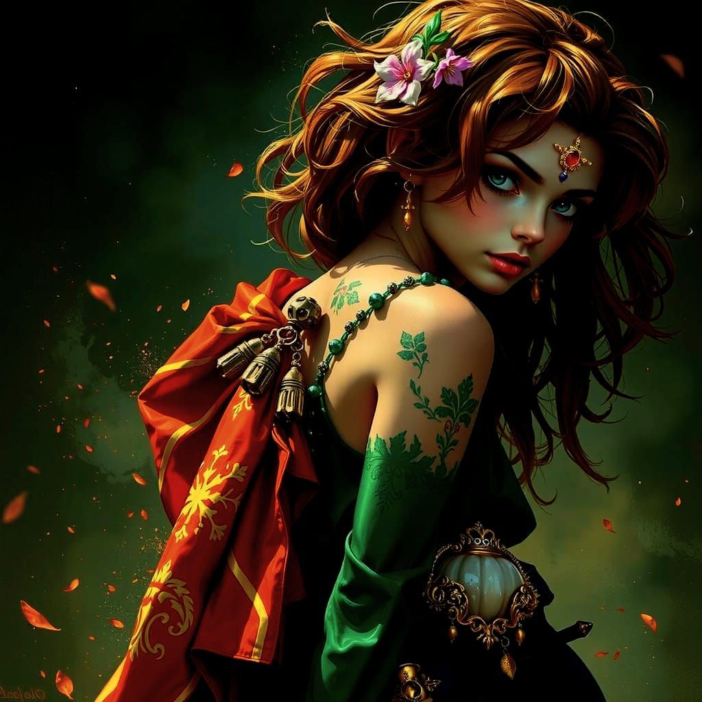 Abstract Black Color Field Painting