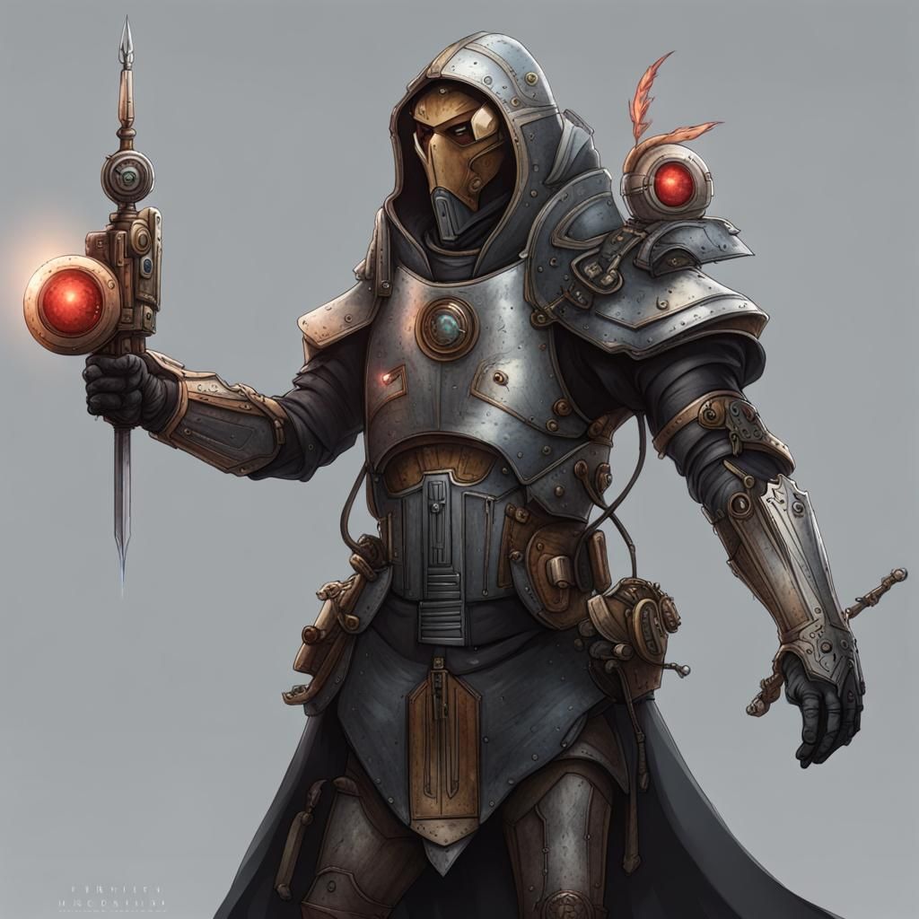 Medieval Sci-fi Fusion Image