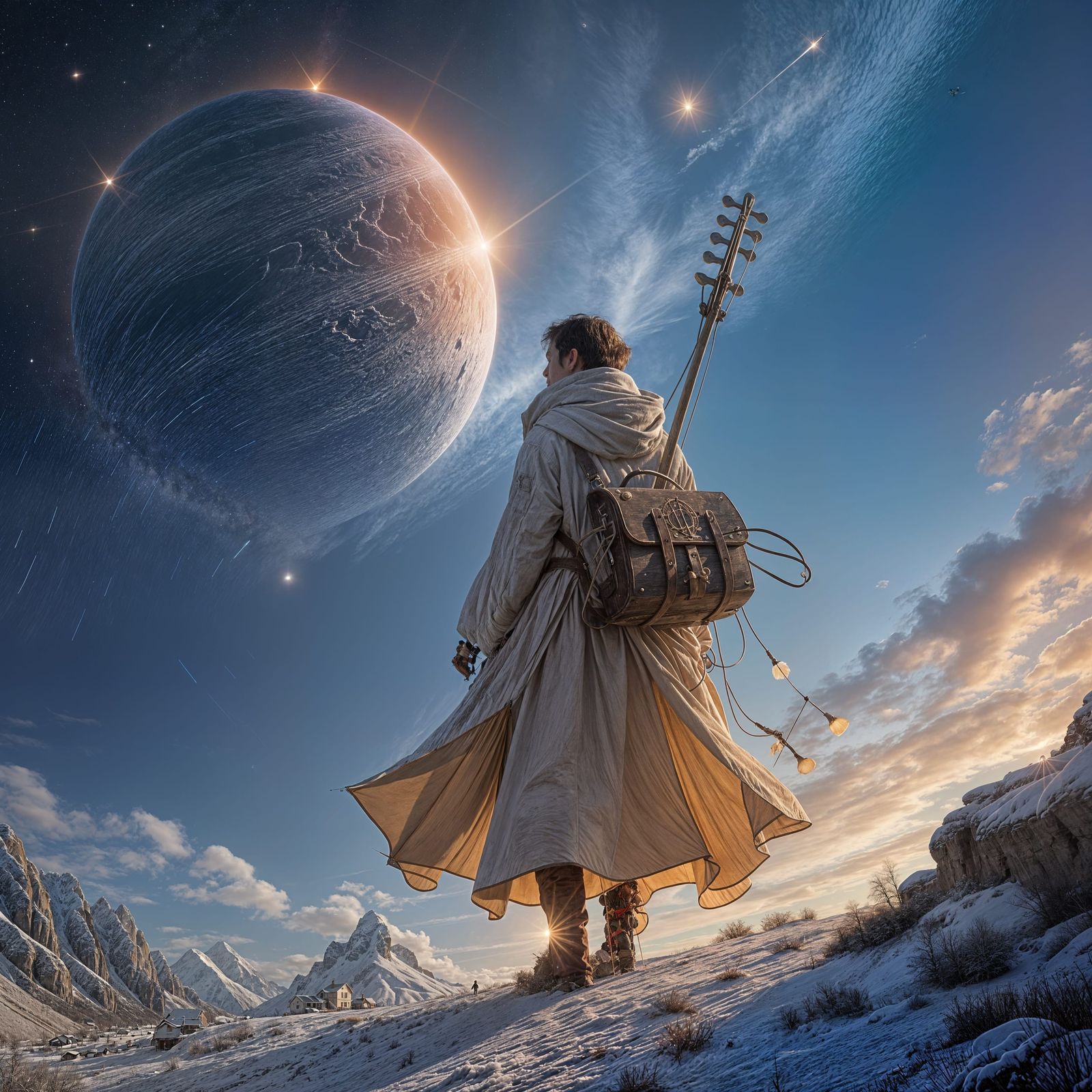 Cosmic Healer in an Infinite Universe