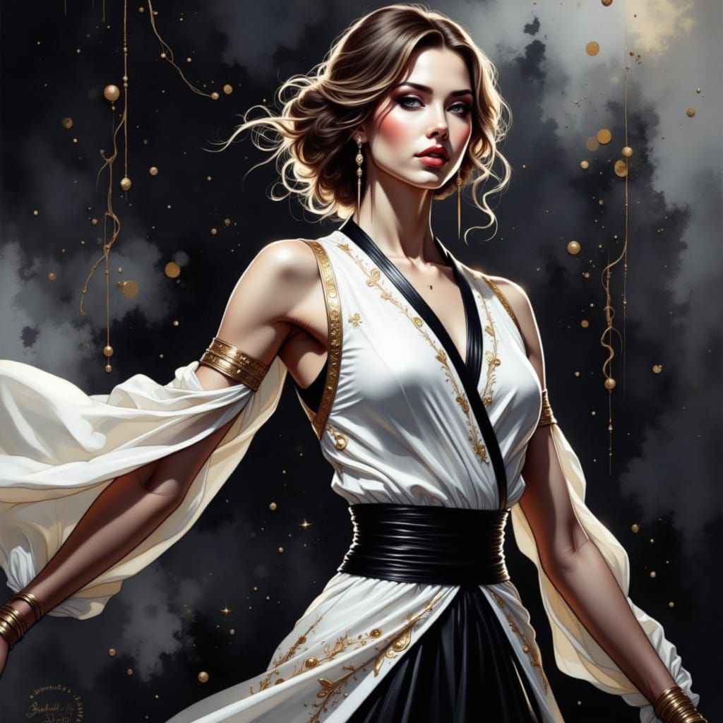 The Karate Evening Gown