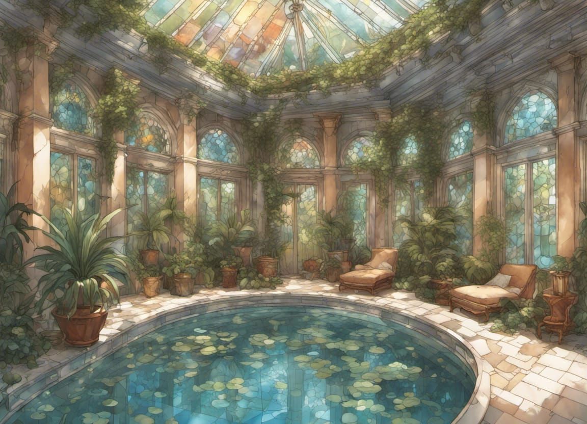 Solarium pool