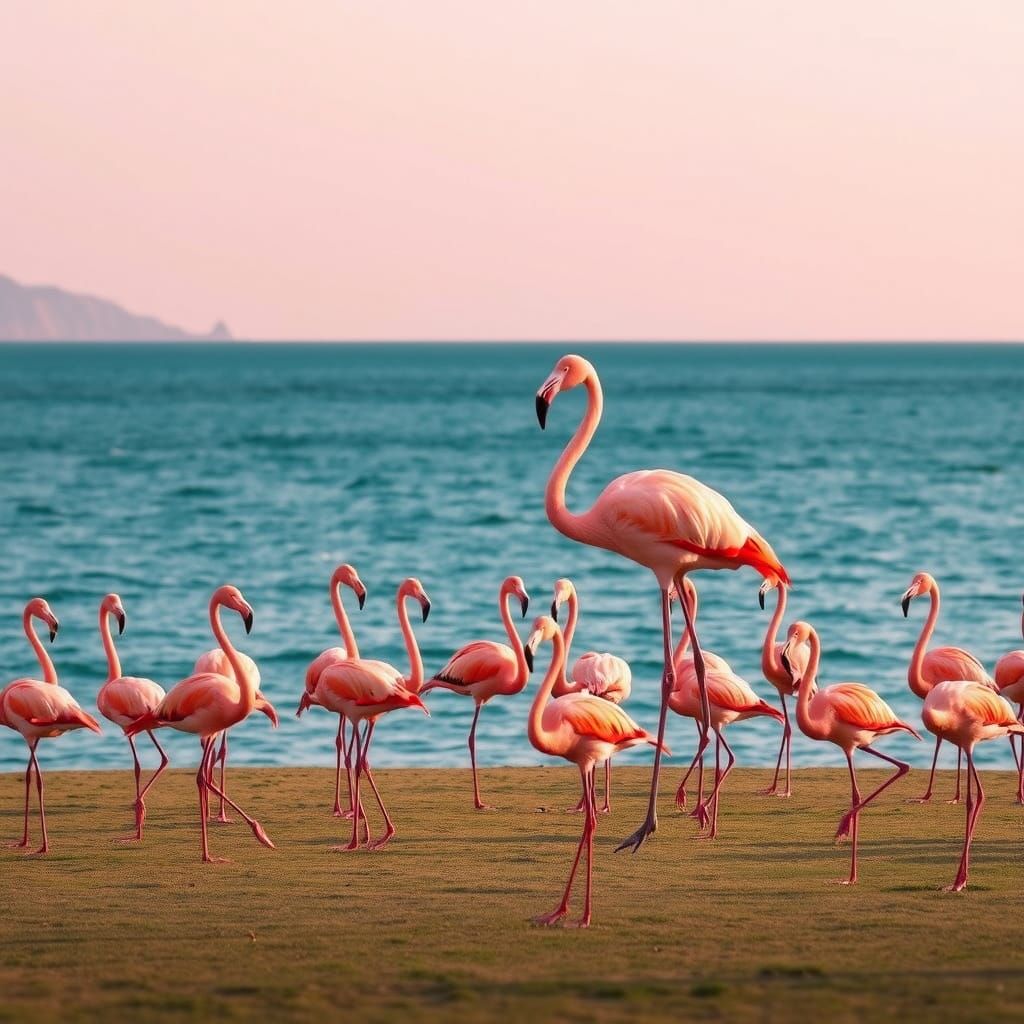 Flamingo Wedding Ceremony