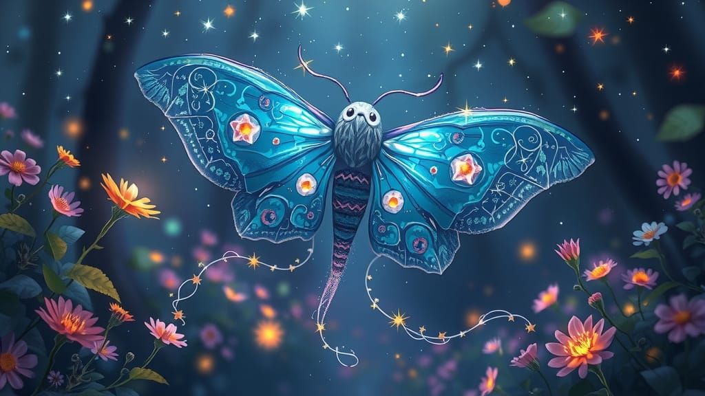 Luminous Dreamweaver in Twilight Forest