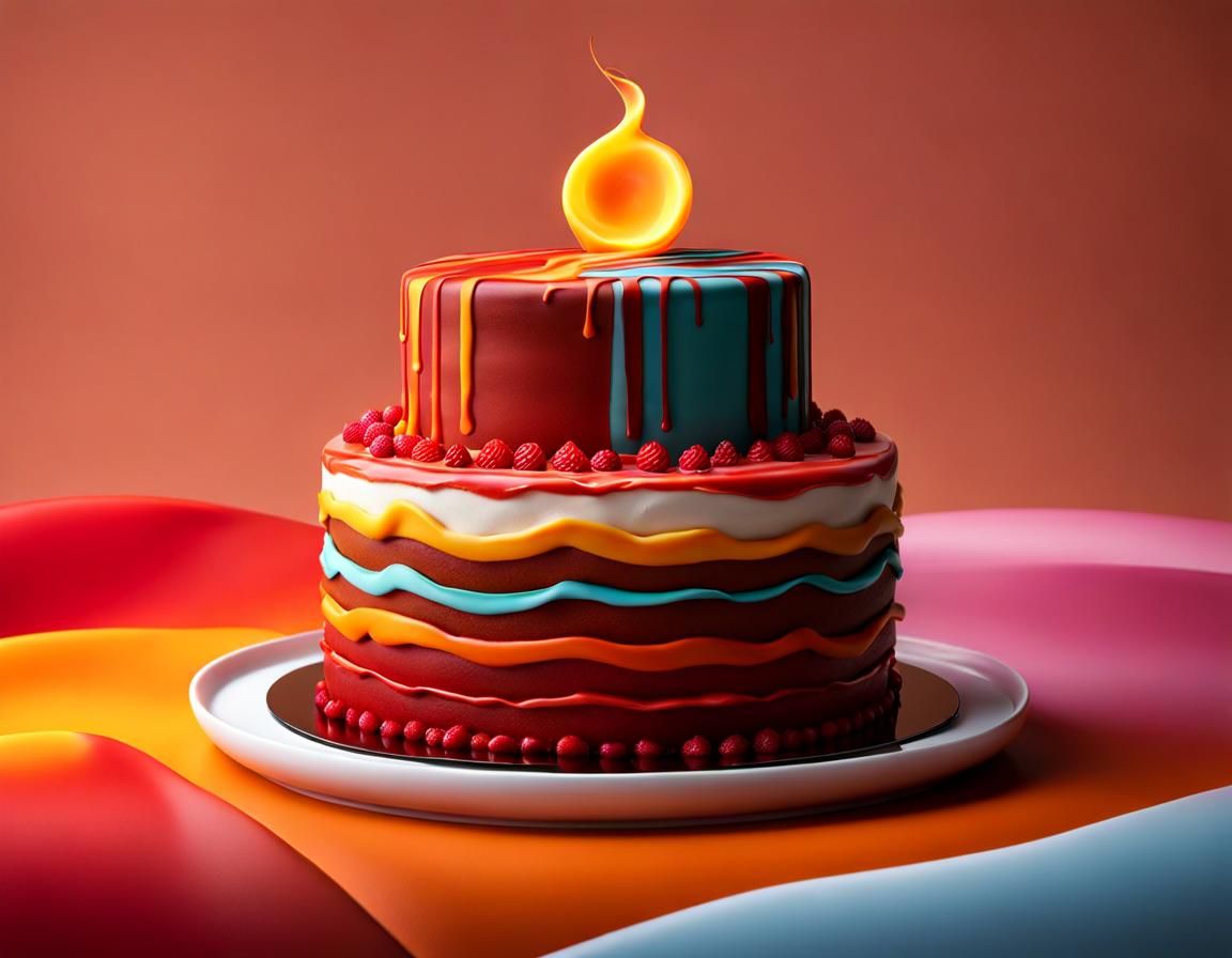 Climate Change Cake: Warming Stripes in Art