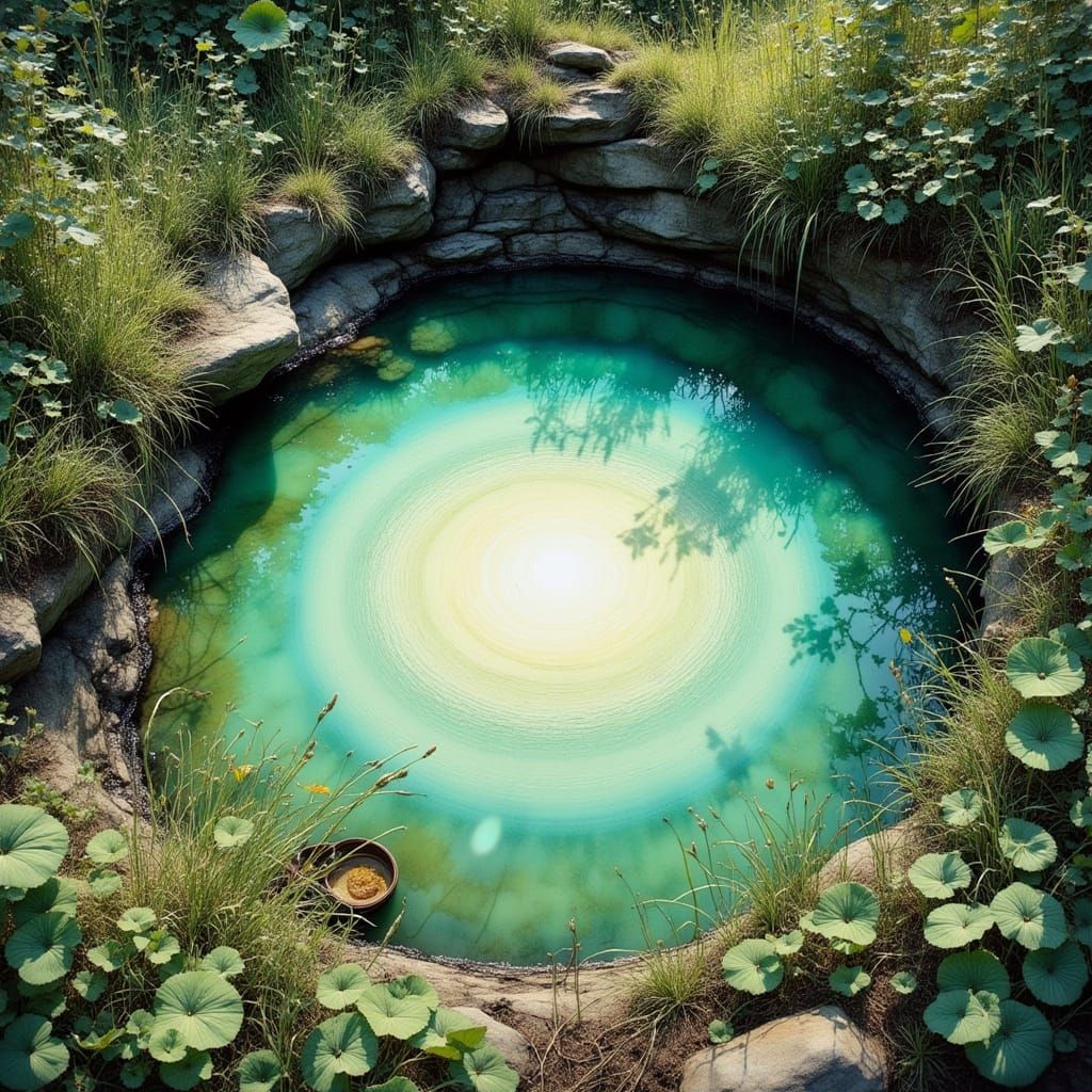 Spotted Lake, British Columbia: Surreal Photorealistic Lands...