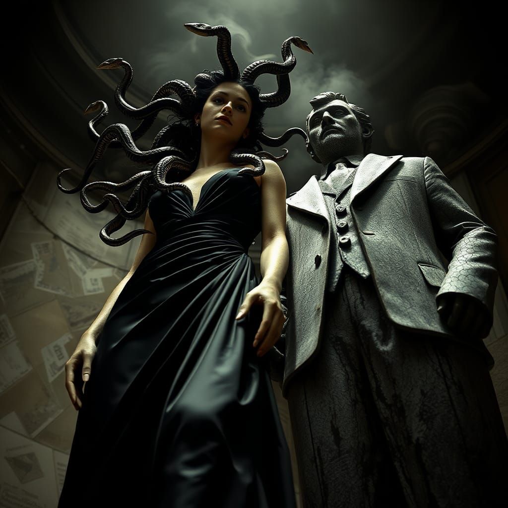 Medusa Wears Prada: One Look Was All It Took.