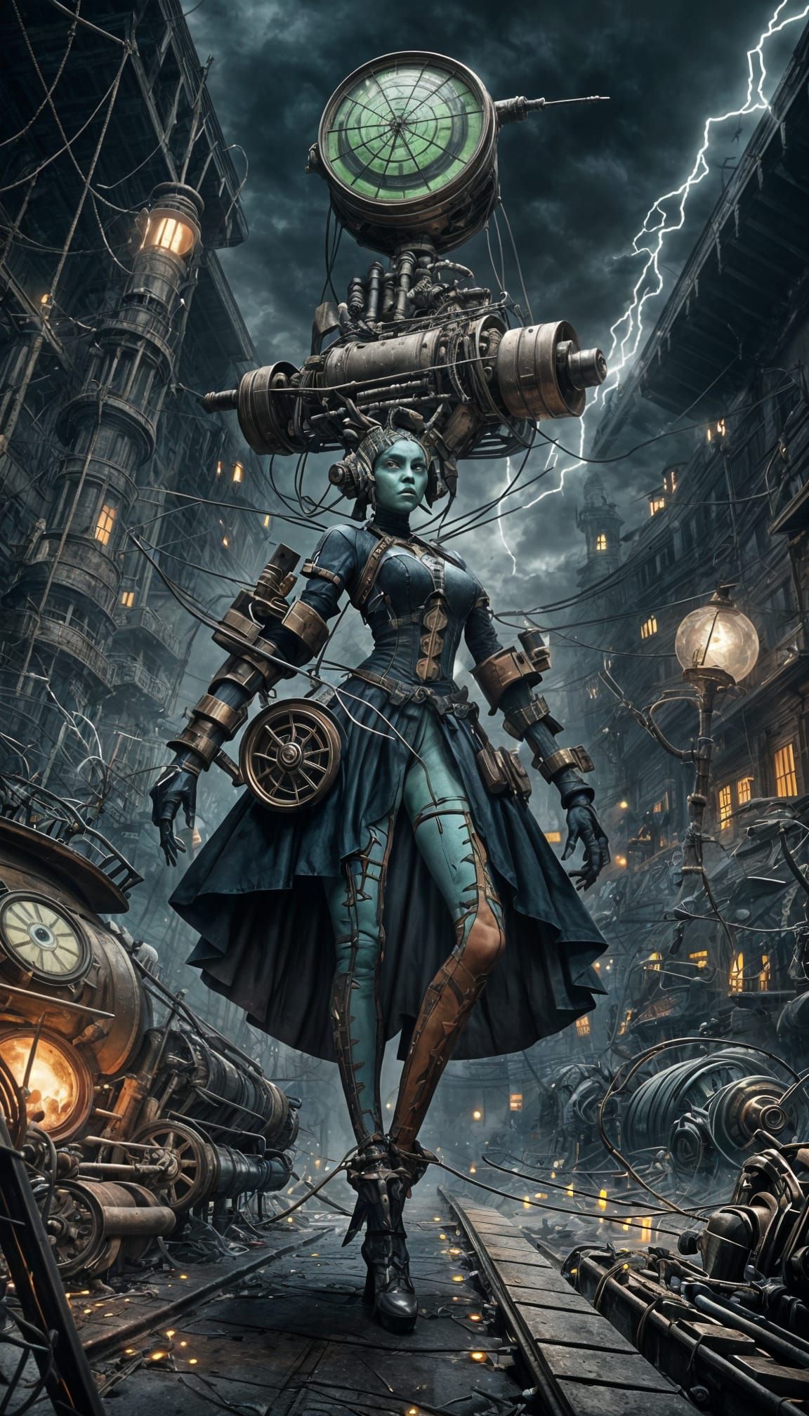 Steampunk Monster Ahsoka Tano for Halloween