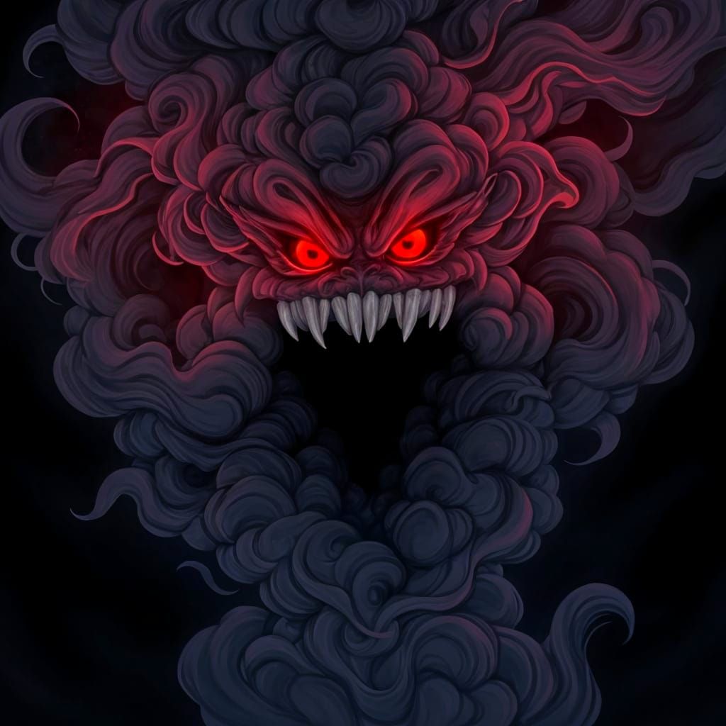 creepy smoke