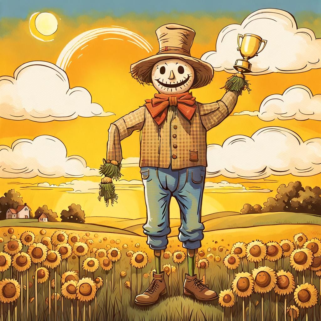 Why did the scarecrow win an award? Because he was outstanding in his field!