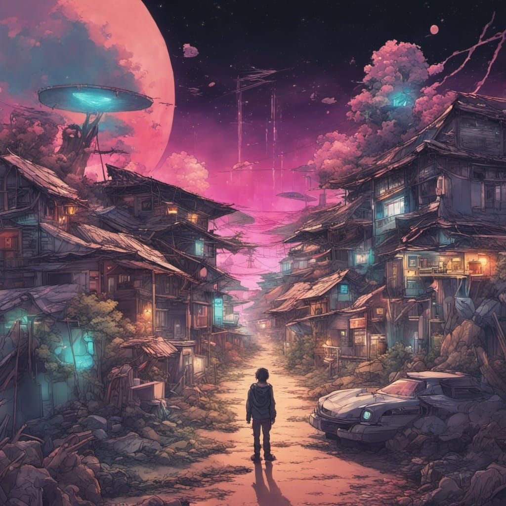 Hallucination: Man Encounters Aliens in Futuristic Malay Vil...