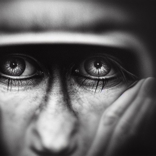 Calculator Portrait in Frame, Ambient Light Photography