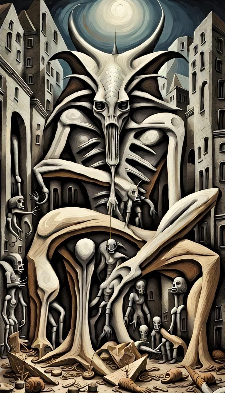 Guernica Reimagined: A Maximalist 3D Rendition