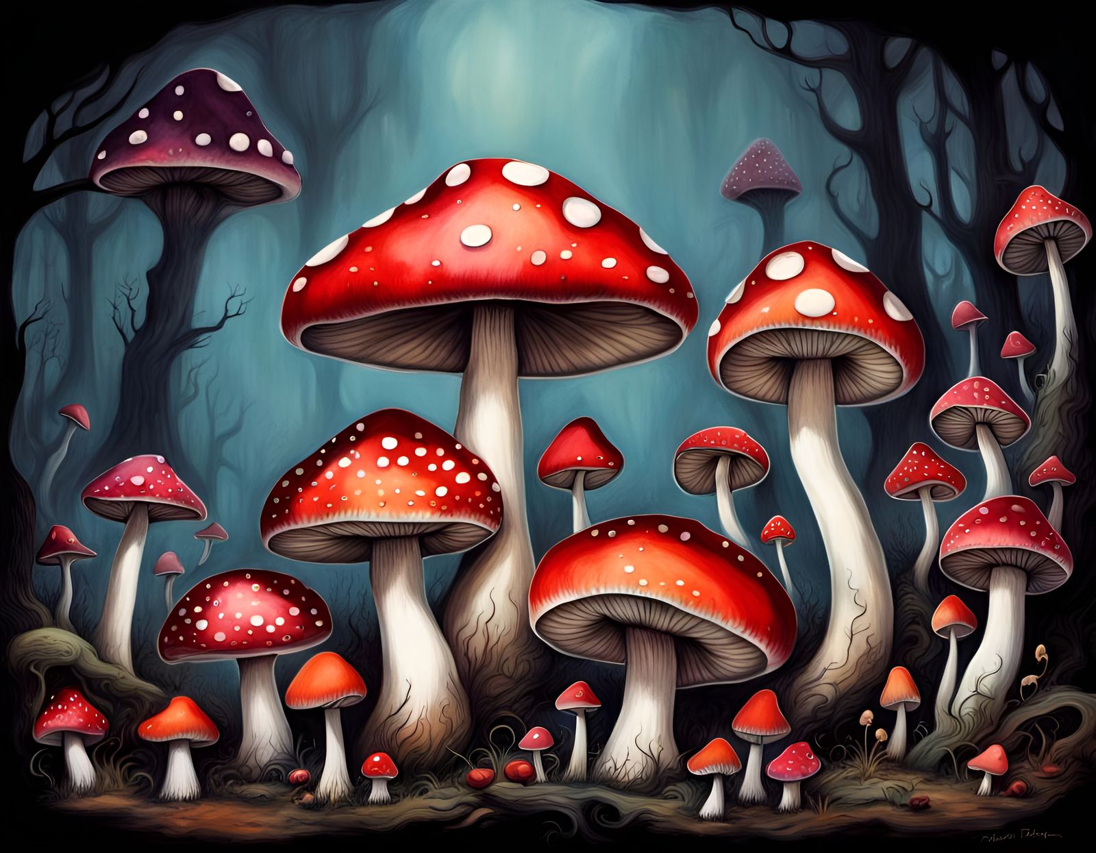 Tim Burton Toadstools