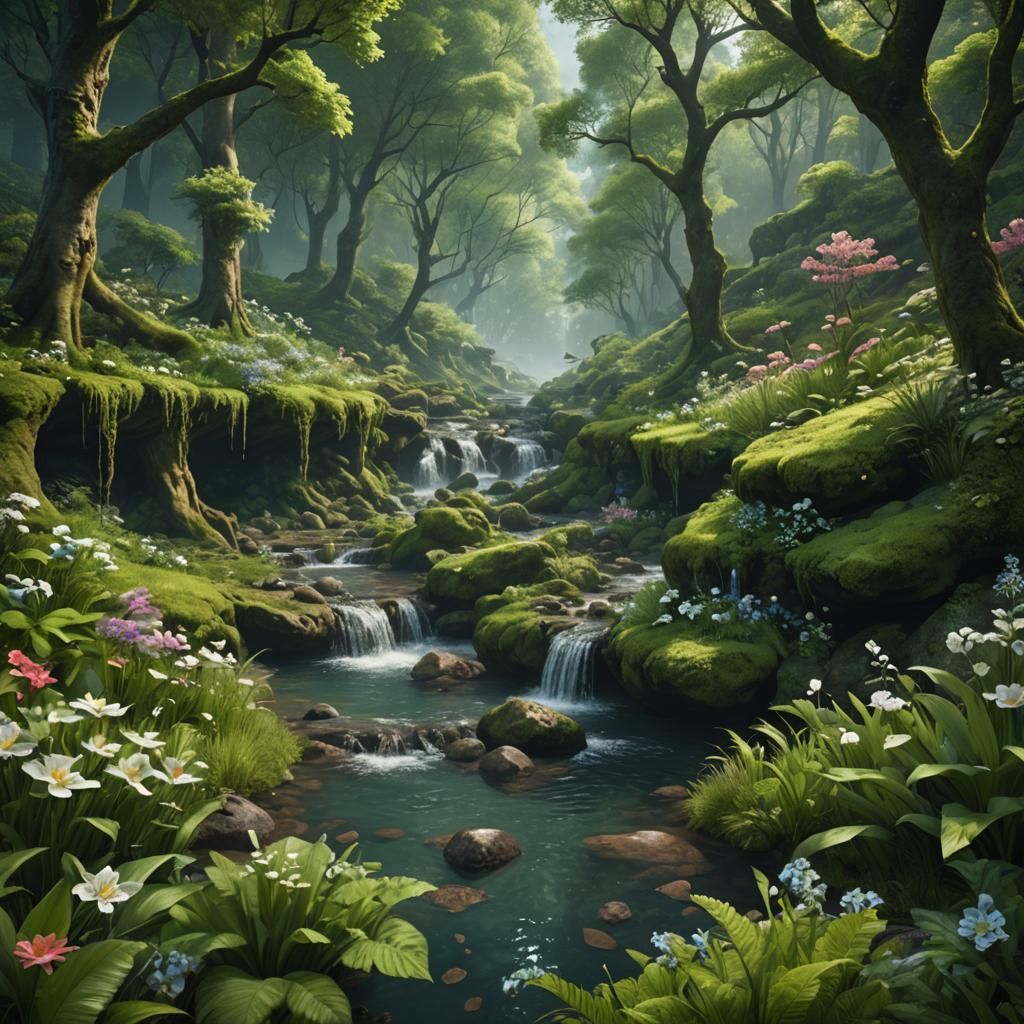 The Clearing With The Creek