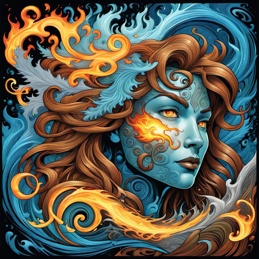 Mother Nature: Elemental Fury in Comic Book Art