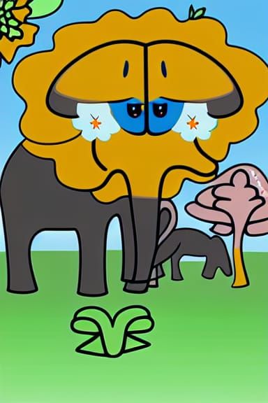 Strawberry Elephant Sheep