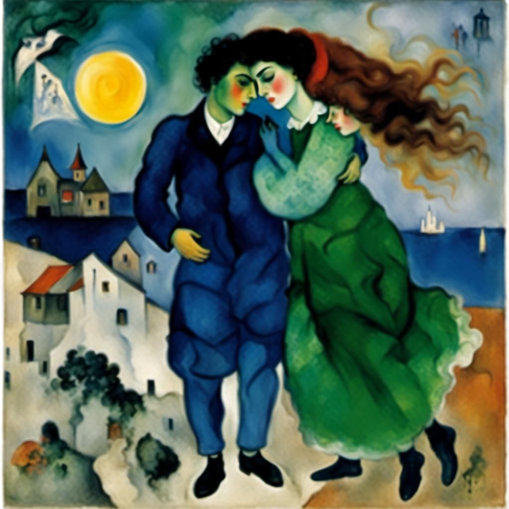 Scylla and Charybdis Magazine Cover in Early 20th Century St...