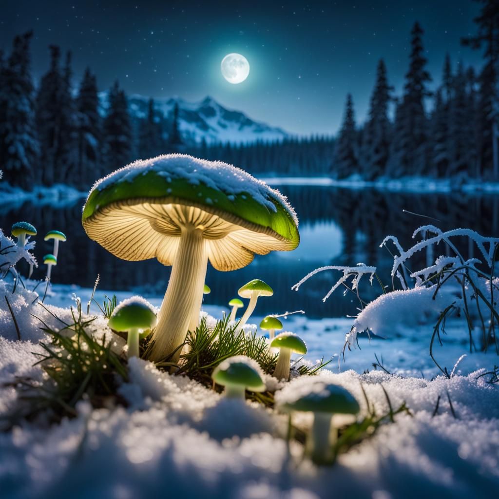 Moonglow in Winter Wonderland