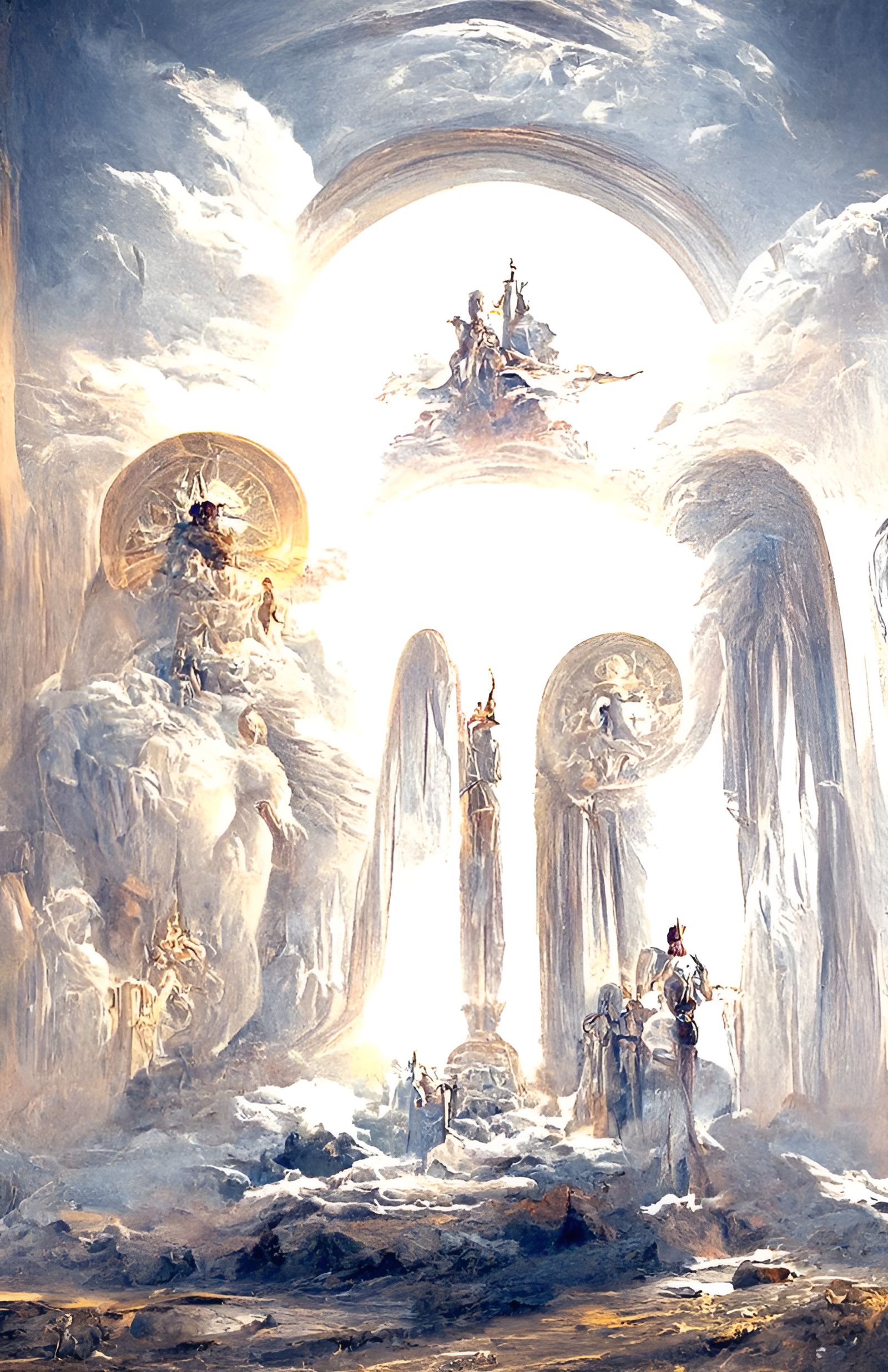 The Meeting Of Lord Of 9 Planes Salot And The Angel Gabriel