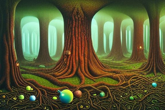Orbs & Trees Symmetry
