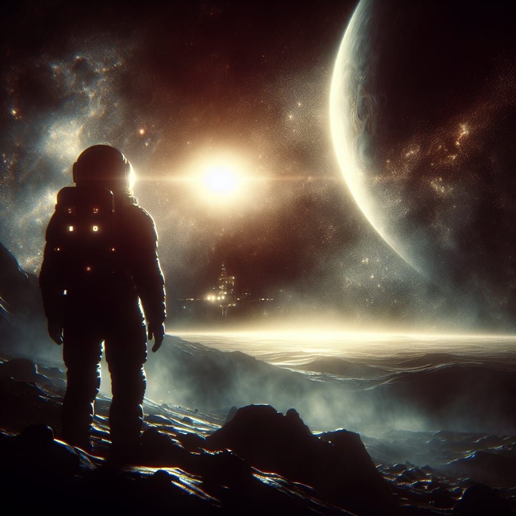 Marooned Astronaut on Distant Exoplanet