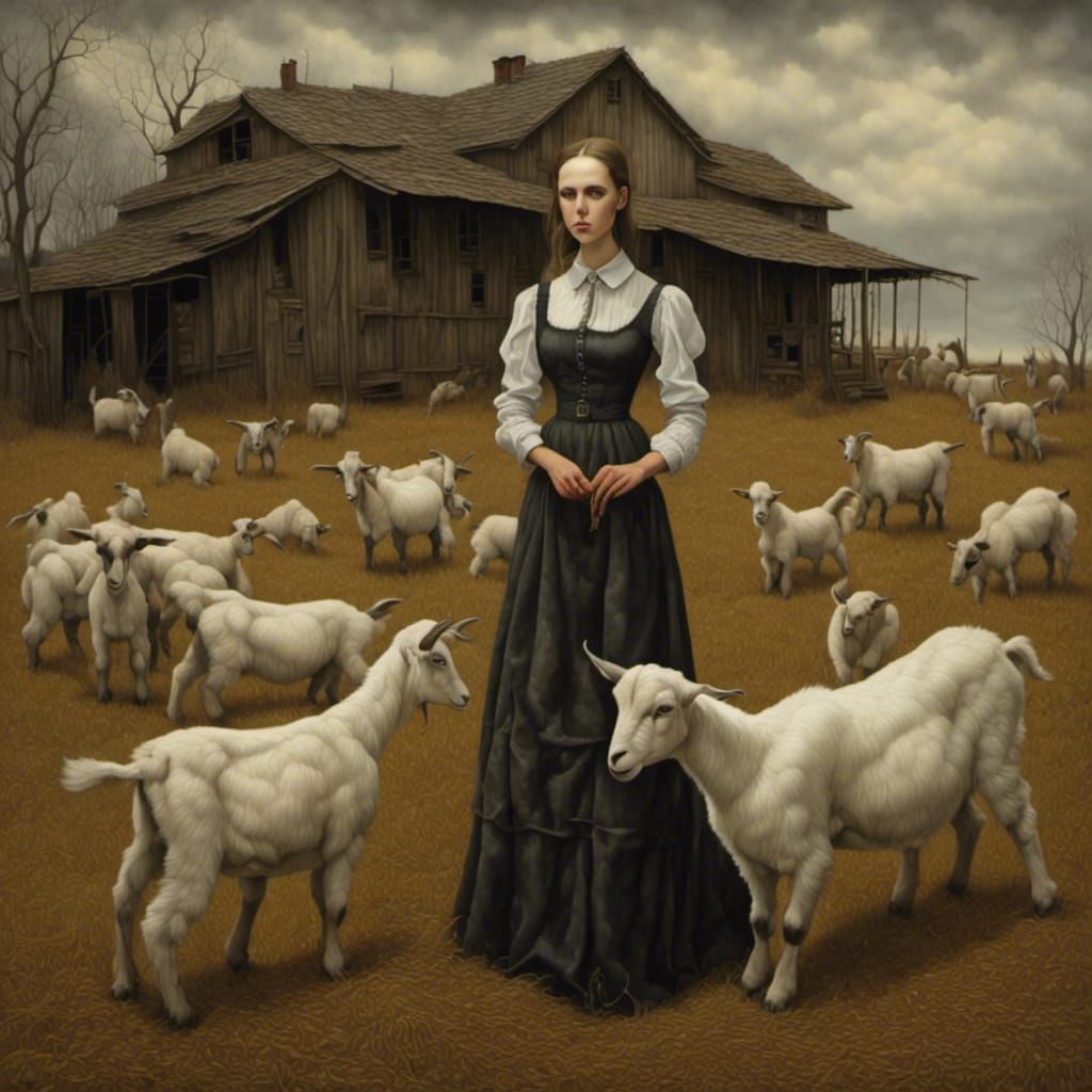 Goat Factory ___ on Maggie's old Farm in Tennessee