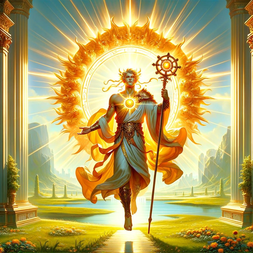Radiant Sun God of Healing and Light