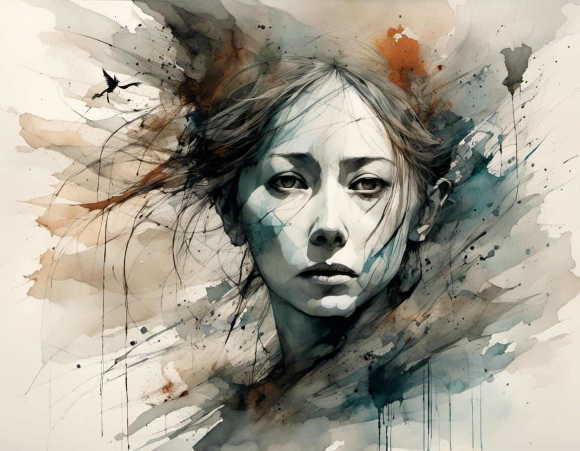 Post-Apocalyptic Scene in the Far Future