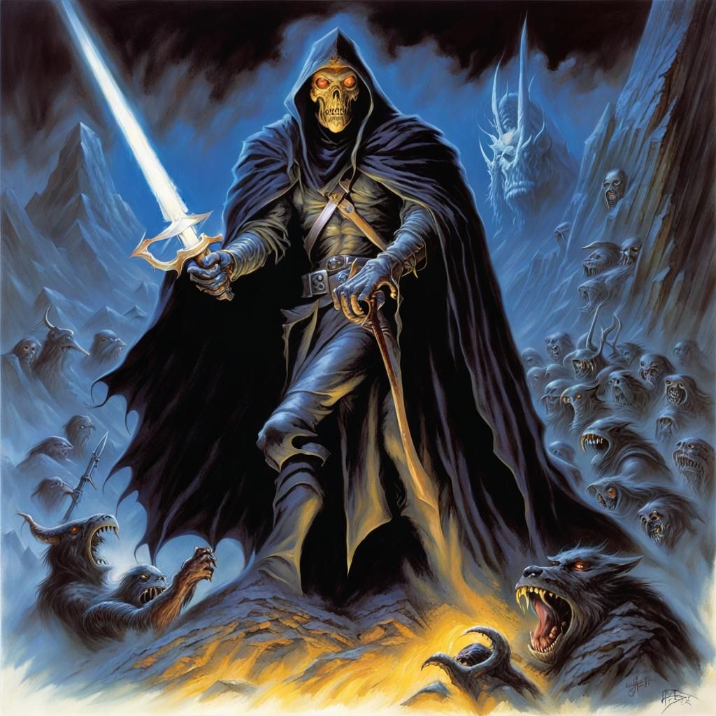 Grimdark Fantasy Landscape