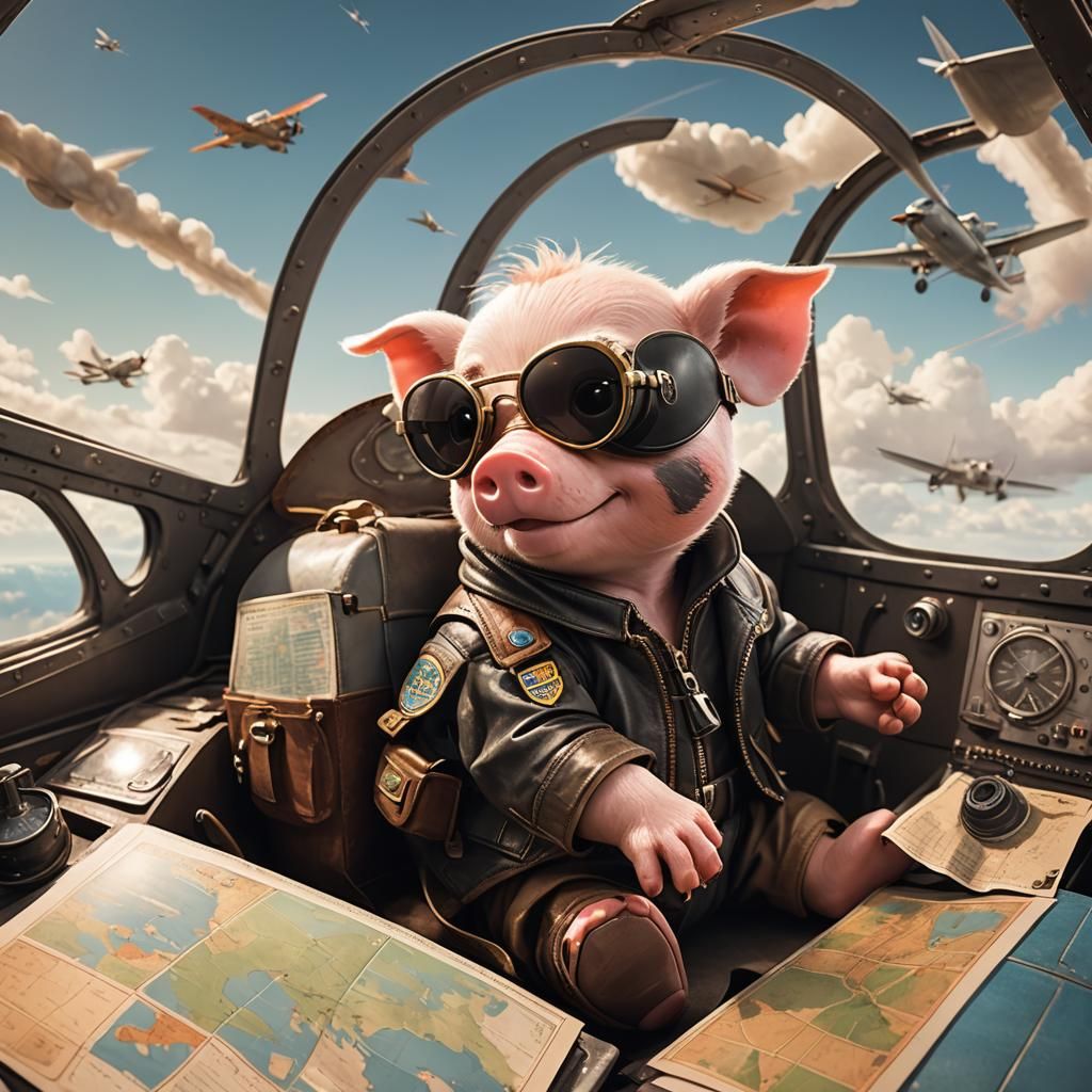 Pilot pig