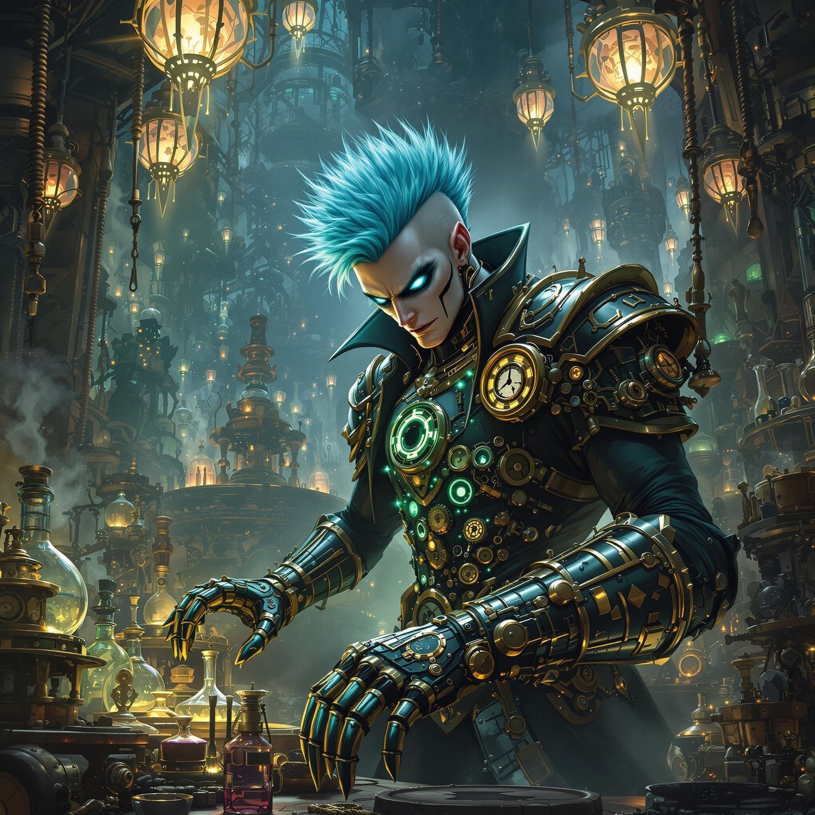 Steampunk Supervillain: The Gearsmith's Lair