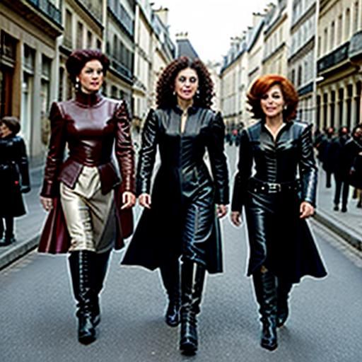 Cosplay: Three Musketeers in Paris Street
