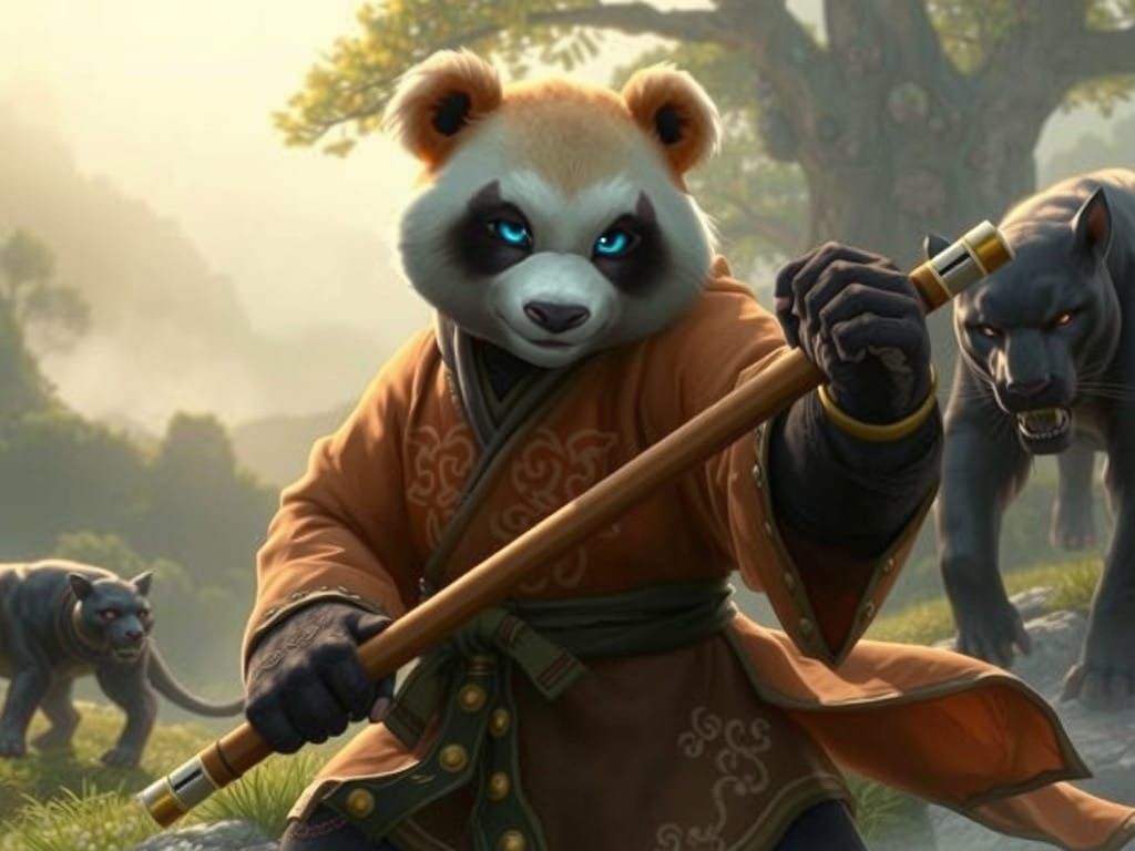 Wisdom of the Ancient Panda Monk