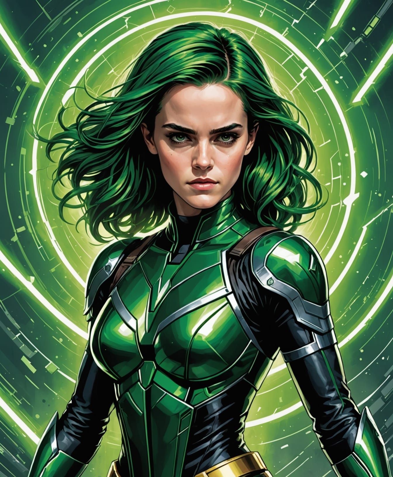 Emma Watson as Polaris, Mistress of Magnetism