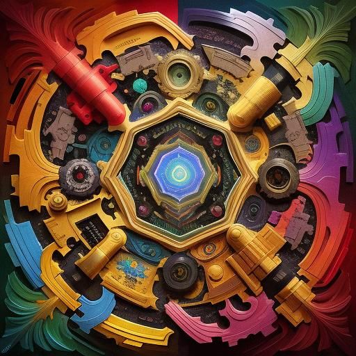 Echidna Dream in Detailed Matte Painting Style