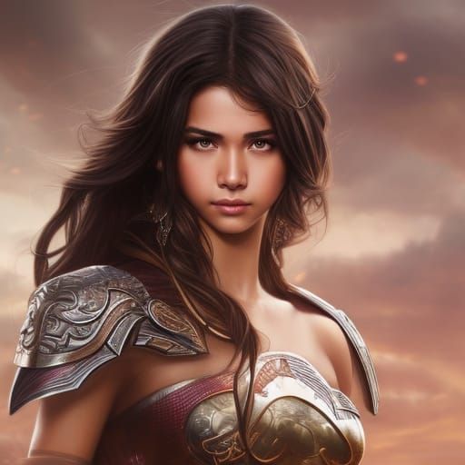Warrior Girl from the Southern Lands 4