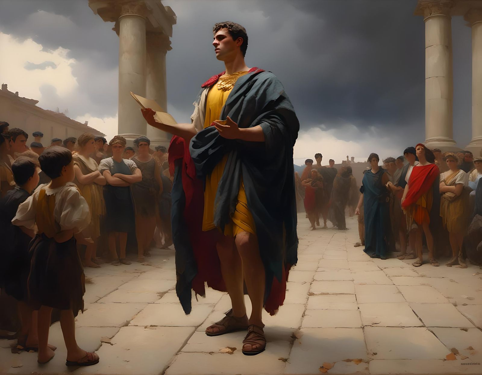 "L'art de l'éloquence peut vous sauver la vie - Soyez bien attentifs!"