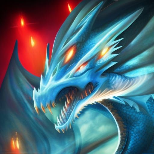 Dragons of Light: Ethereal Luminous Creatures