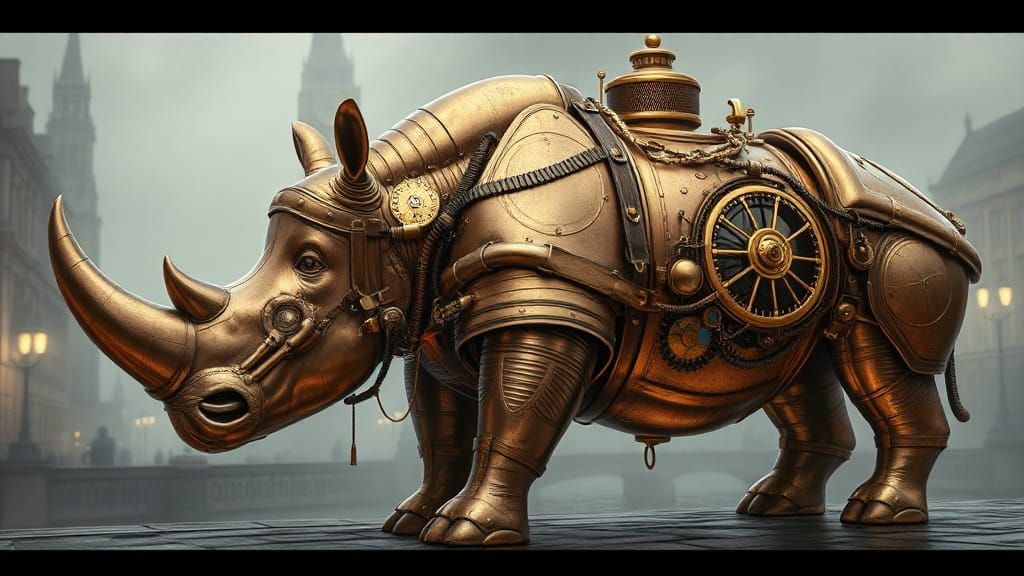 clockwork rhinoceros, Dürer