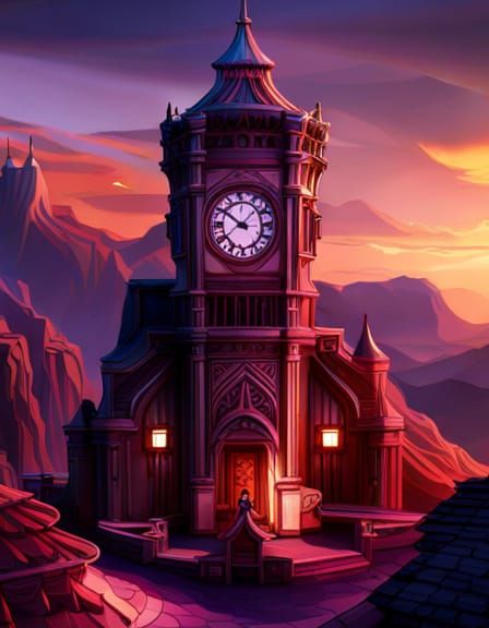 Portrait of Janka in Stained Glass Style