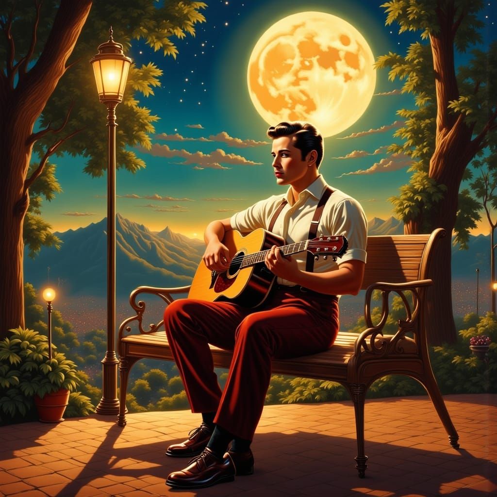 1950s Serenade: Suspenders and Soul