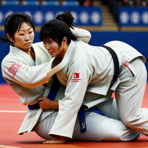 Asian Women's Judo Match