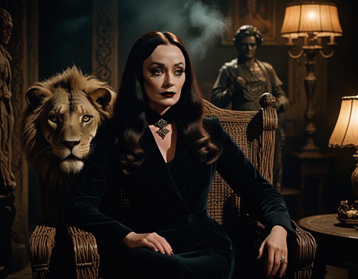 Morticia and Kitty 6