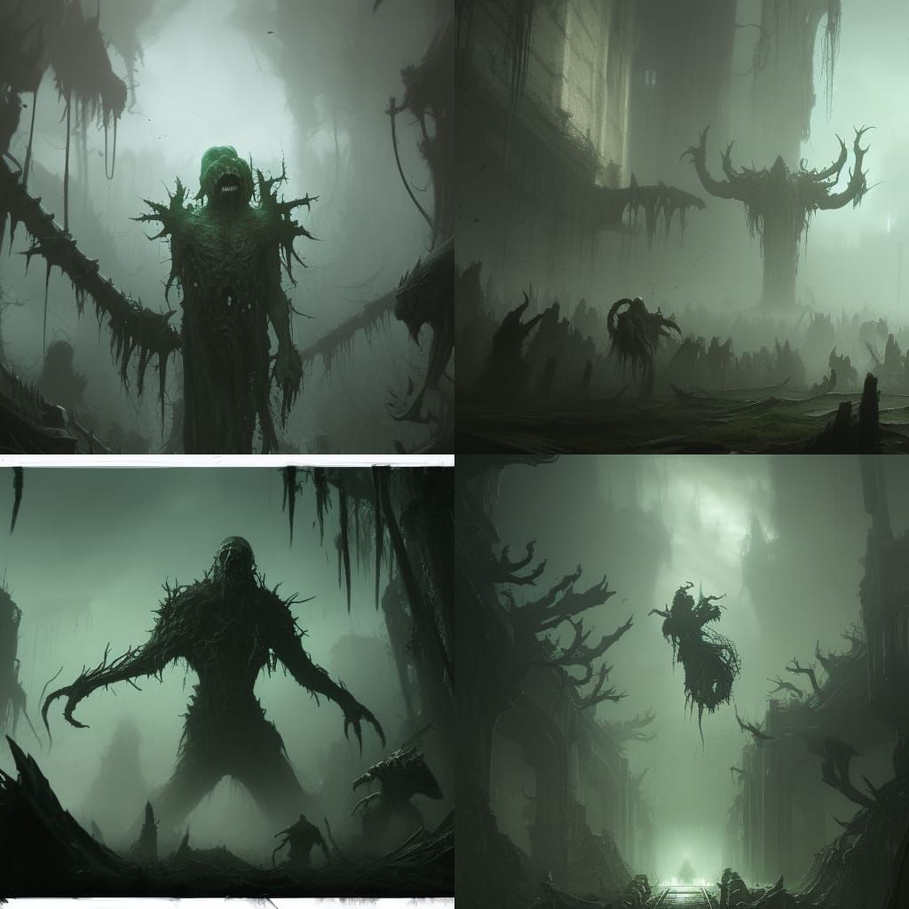 Undead Abomination Concept Art in Unreal Engine
