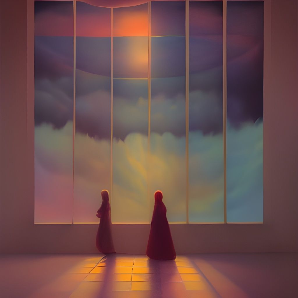 Ethereal Submarine City in Steamnouveau Style