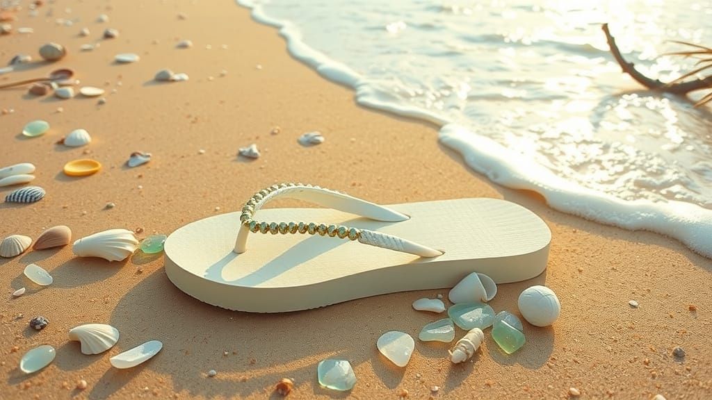 "PUKA SHELL FLIP FLOP SANDAL