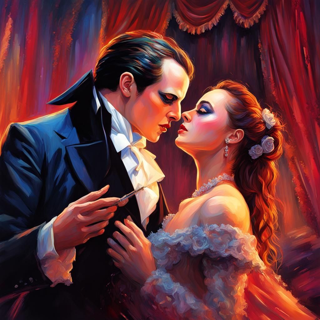 Vibrant Night at the Phantom of the Opera