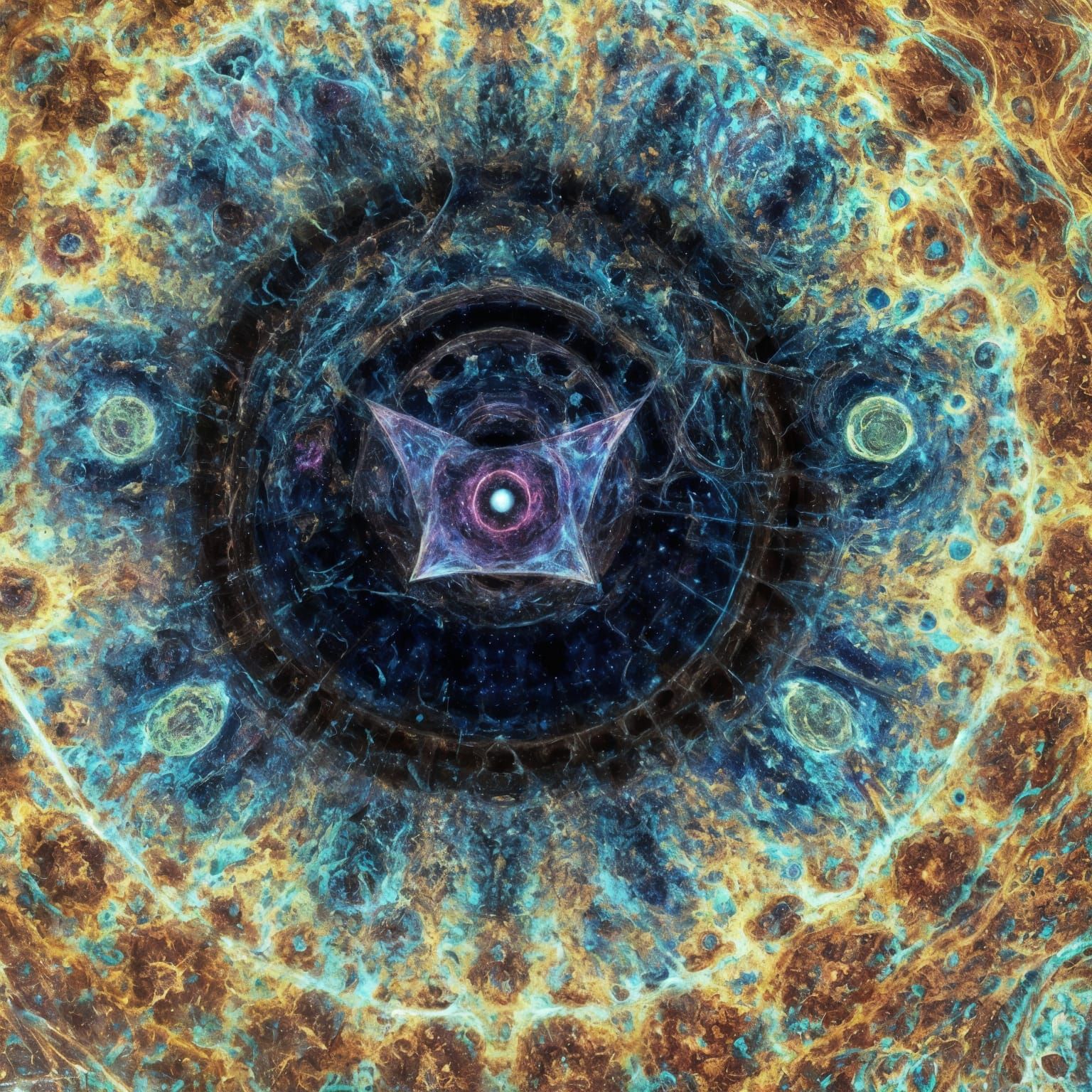 Intricate Astral Spacescape of Manifold Motion