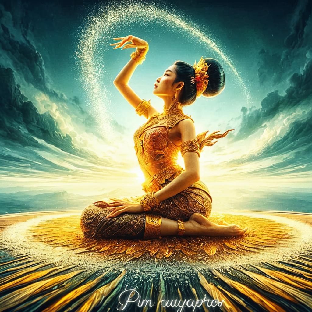 Mae Nang Kwak: Detailed Matte Painting in 8k