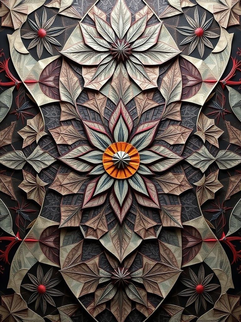 Visionary Tessellation in Style of Amanda Sage